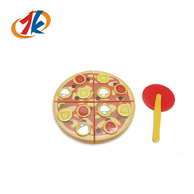 プロモーション4個のピザの食べ物のふりをする子供たちがおもちゃ